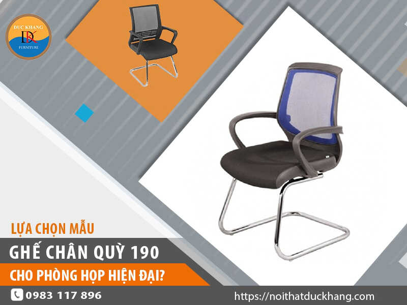 Lựa chọn mẫu ghế chân quỳ 190 nào cho phòng họp hiện đại?