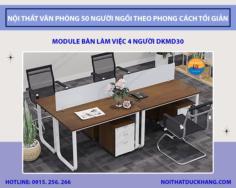 Thiết kế văn phòng 50 người ngồi theo phong cách tối giản Thiết kế văn phòng 50 người ngồi theo phong cách tối giản