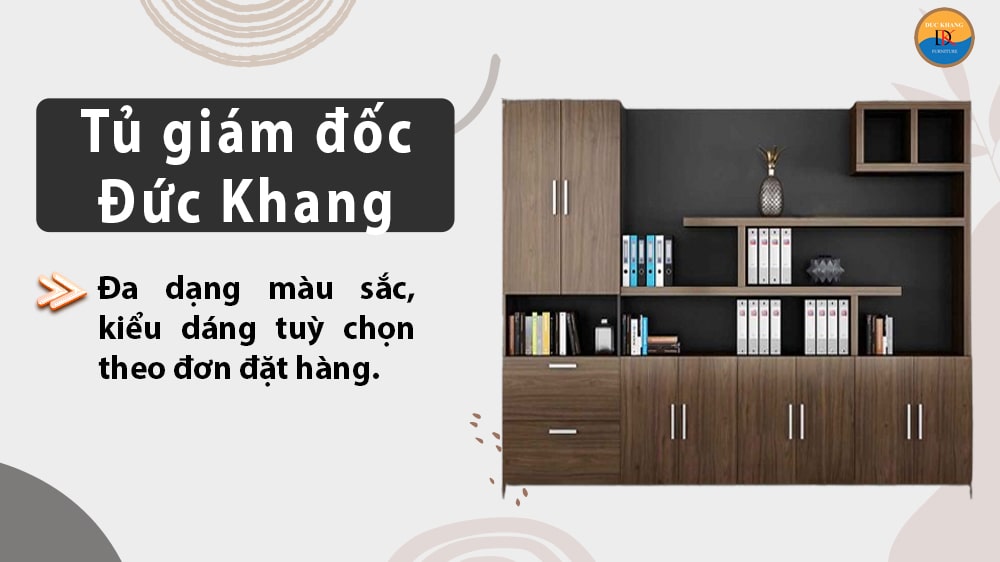 Ưu điểm nổi bật của tủ giám đốc Đức Khang