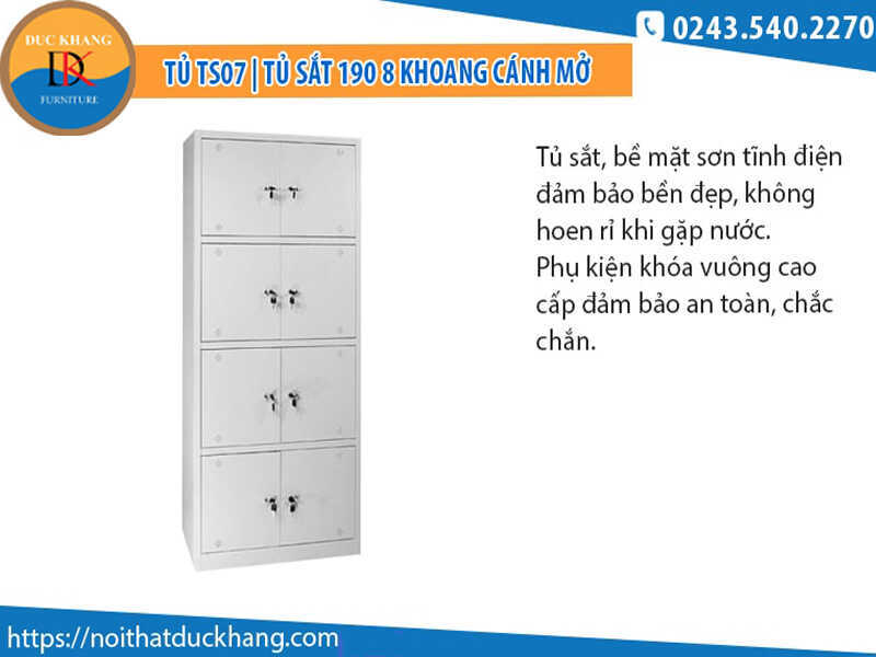 Top 4 mẫu tủ sắt 8 ngăn Đức Khang giá rẻ, chất lượng cao