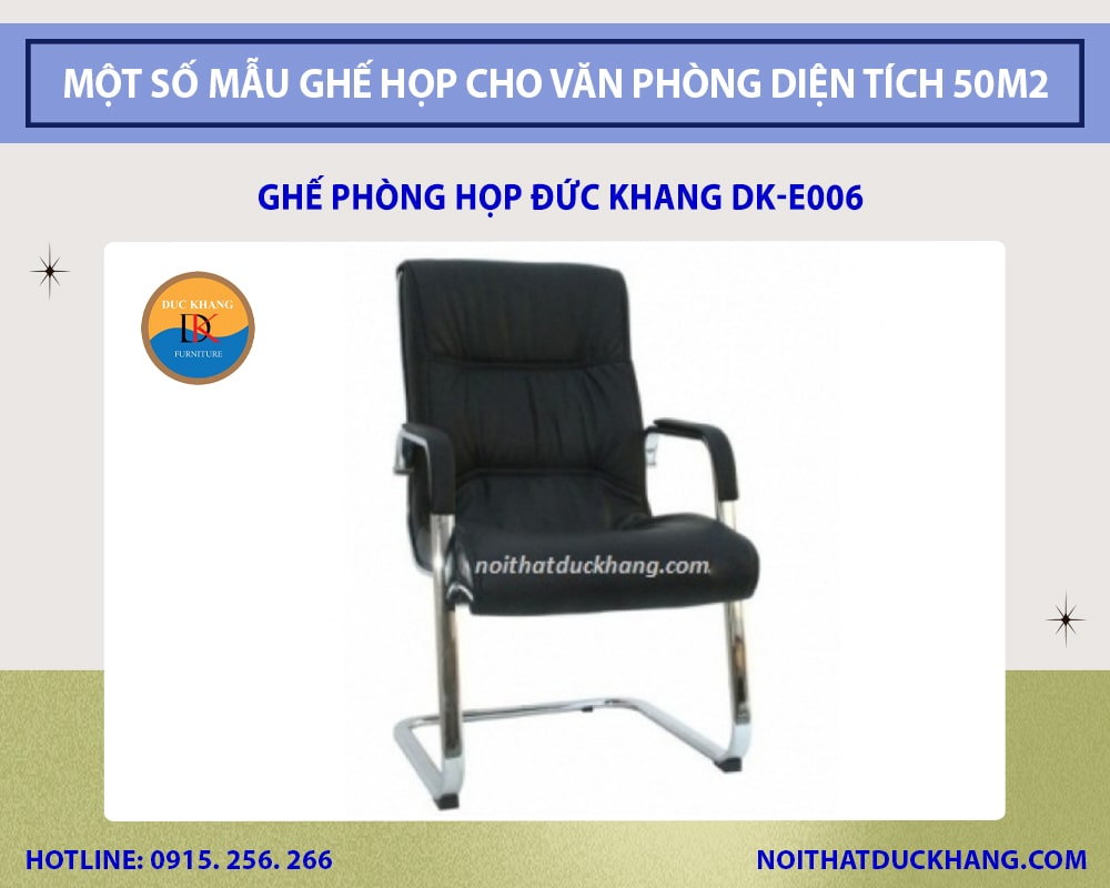 Ghế phòng họp Đức Khang DK-E006 Ghế phòng họp Đức Khang DK-E006