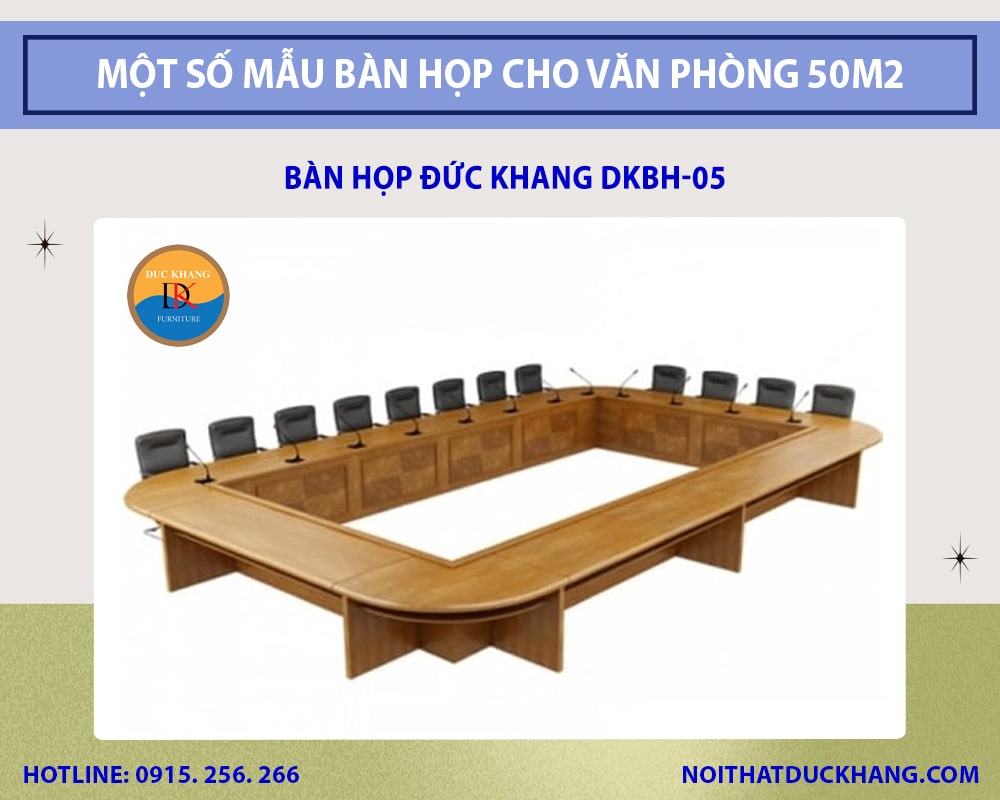 Bàn họp Đức Khang DKBH-05 Bàn họp Đức Khang DKBH-05