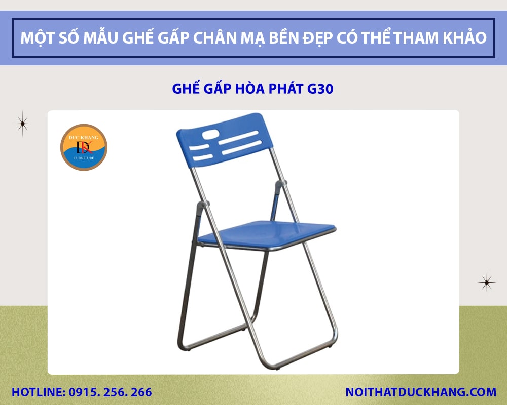 Ghế gấp Hòa Phát G30 Ghế gấp Hòa Phát G30