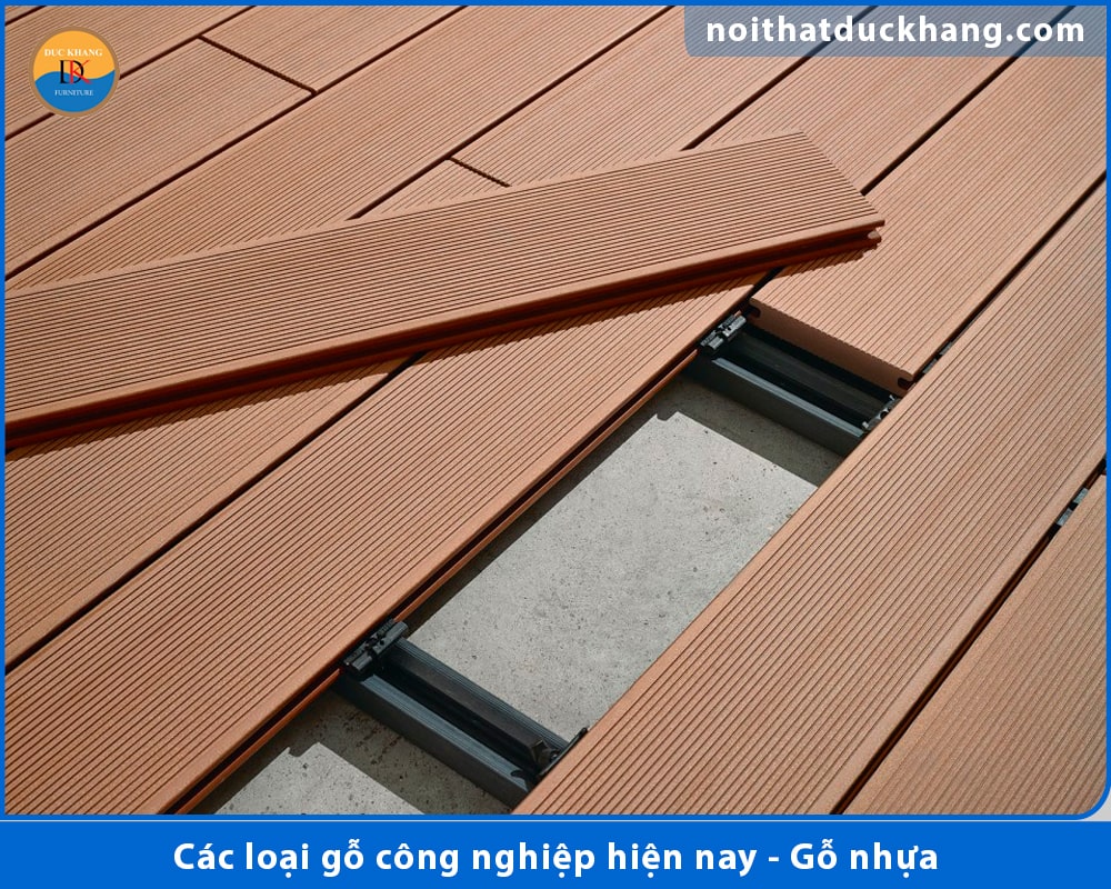 Các loại gỗ công nghiệp hiện nay phổ biến trên thị trường - Gỗ nhựa