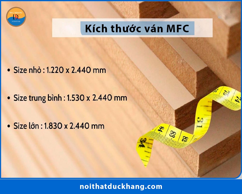 Kích thước ván MFC