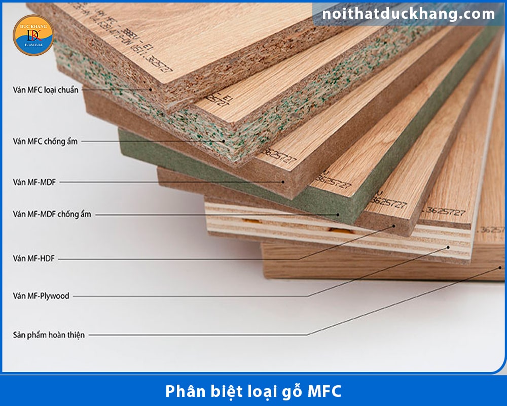 Phân biệt loại gỗ MFC