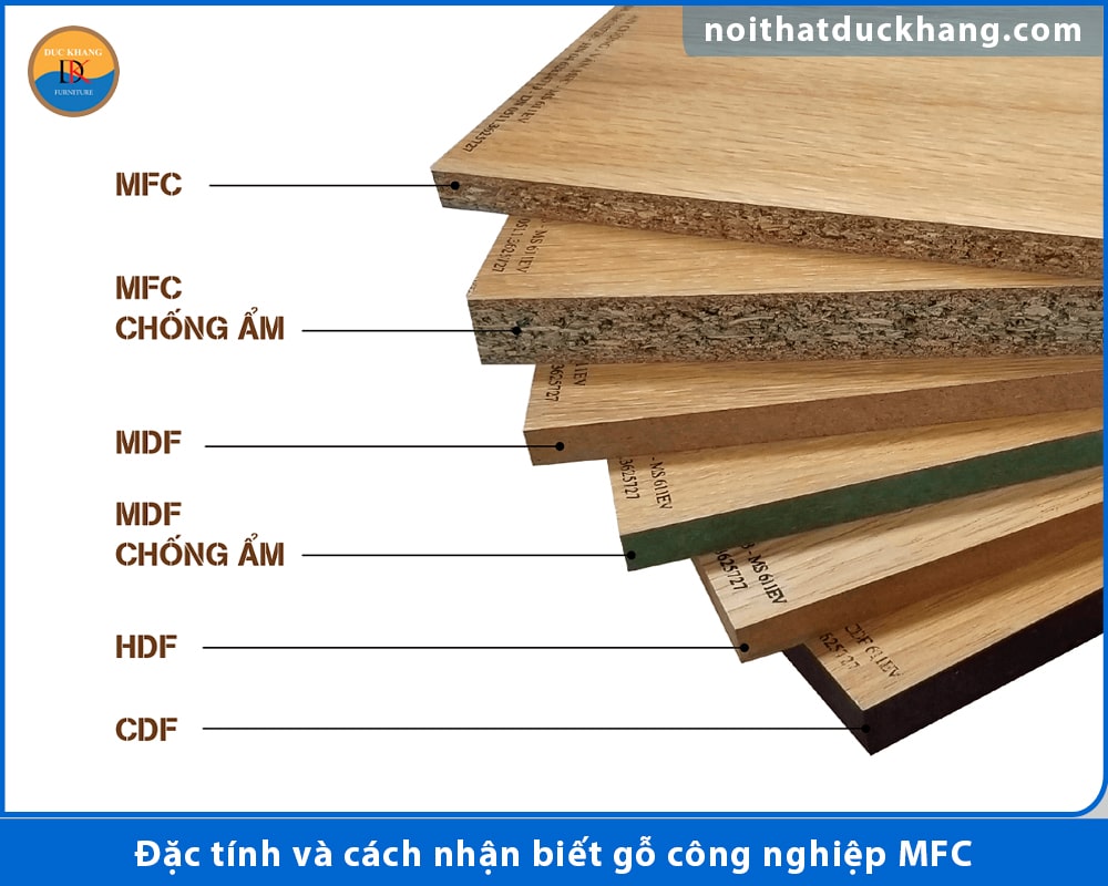 Đặc tính và cách nhận biết gỗ công nghiệp MFC