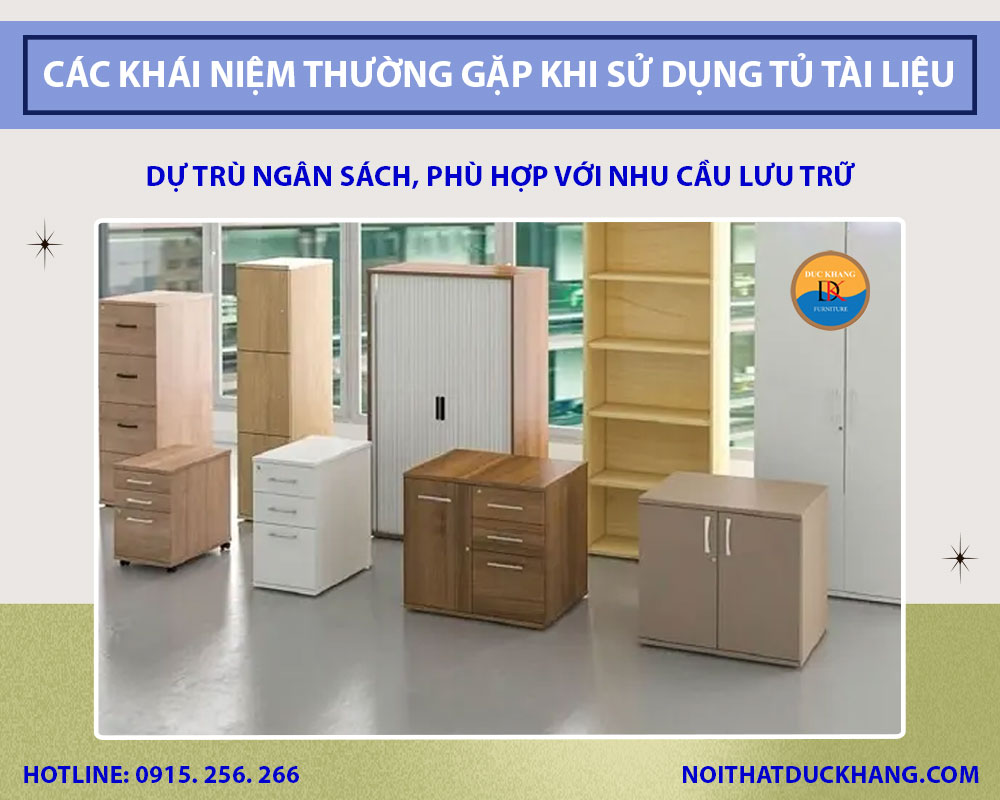 Các khái niệm thường gặp khi sử dụng tủ tài liệu Các khái niệm thường gặp khi sử dụng tủ tài liệu