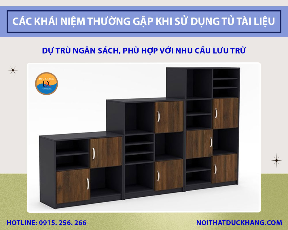 Các khái niệm thường gặp khi sử dụng tủ tài liệu