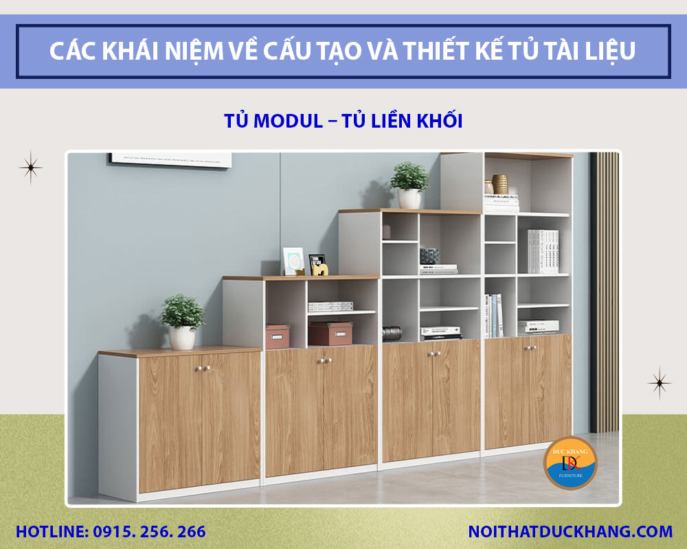 Tủ modul - Tủ liền khối Tủ modul - Tủ liền khối