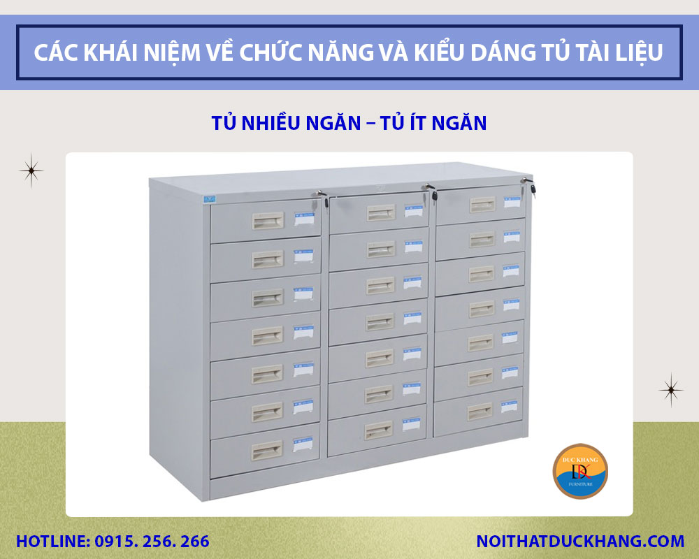 Tủ nhiều ngăn - Tủ ít ngăn Tủ nhiều ngăn - Tủ ít ngăn