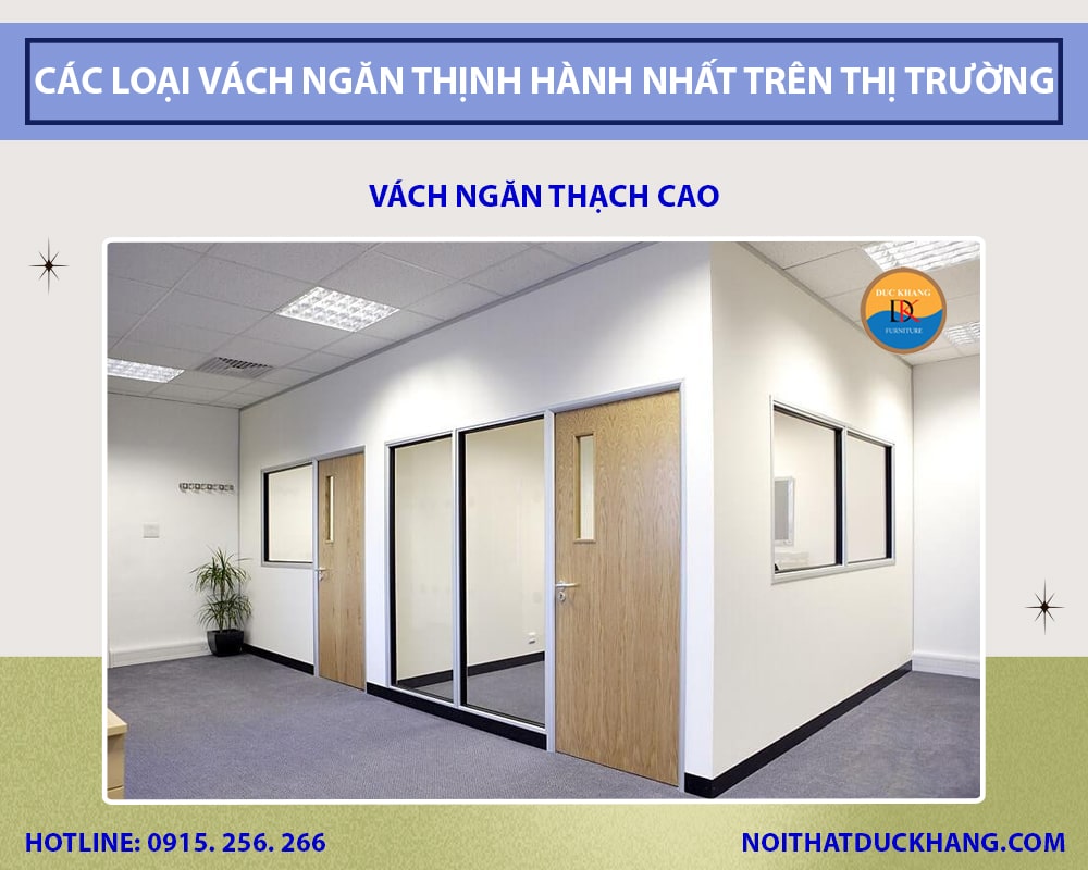 Vách ngăn thạch cao Vách ngăn thạch cao