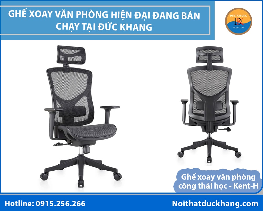 Những mẫu ghế xoay văn phòng hiện đại, nổi bật tại Đức Khang Những mẫu ghế xoay văn phòng hiện đại, nổi bật tại Đức Khang