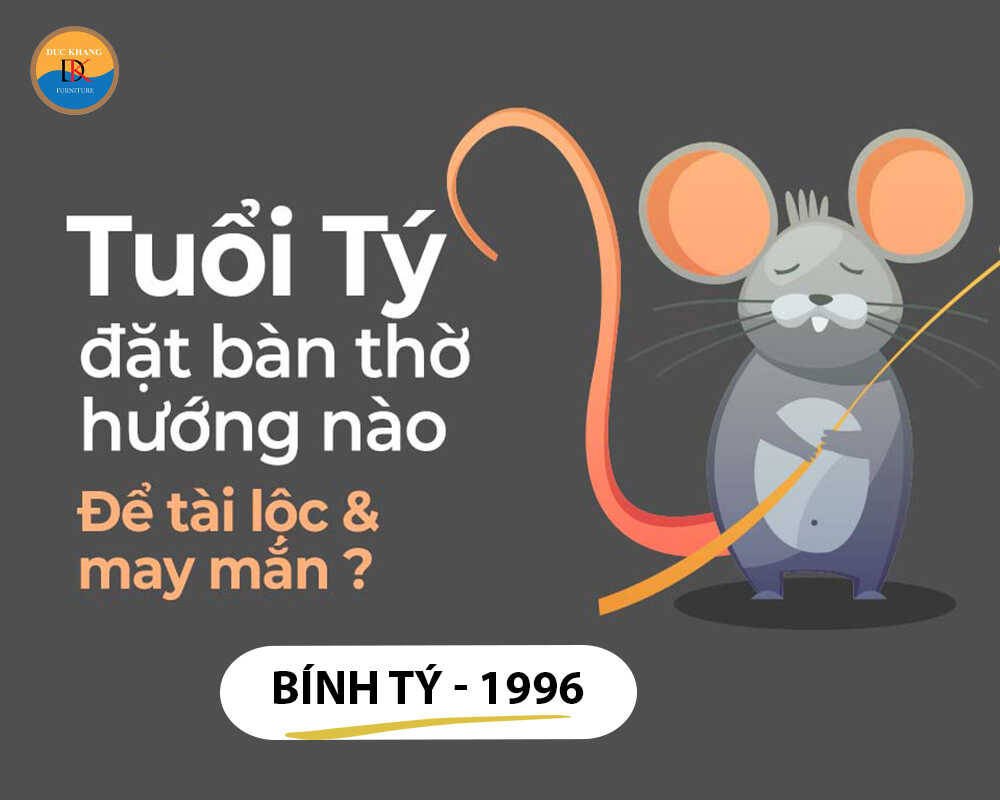 Chọn hướng đặt bàn thờ tuổi Bính Tý 1996 hợp phong thủy