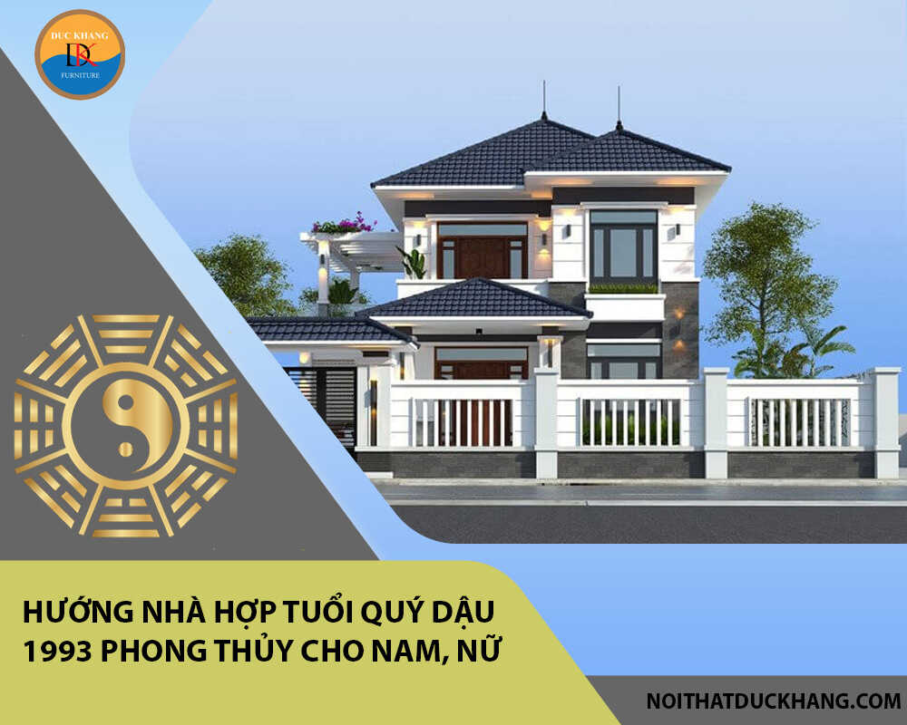 Hướng nhà hợp tuổi Quý Dậu 1993 phong thủy cho Nam, Nữ