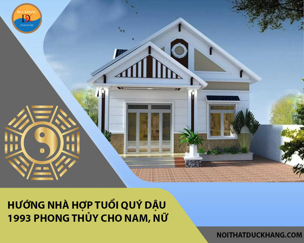 Hướng nhà hợp tuổi Quý Dậu 1993 phong thủy cho Nam, Nữ