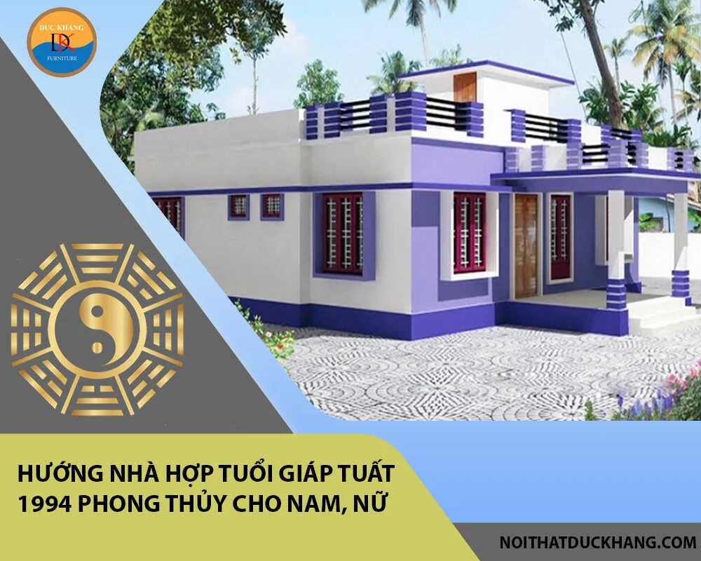 Hướng nhà hợp tuổi Giáp Tuất 1994 phong thủy cho Nam, Nữ Hướng nhà hợp tuổi Giáp Tuất 1994 phong thủy cho Nam, Nữ
