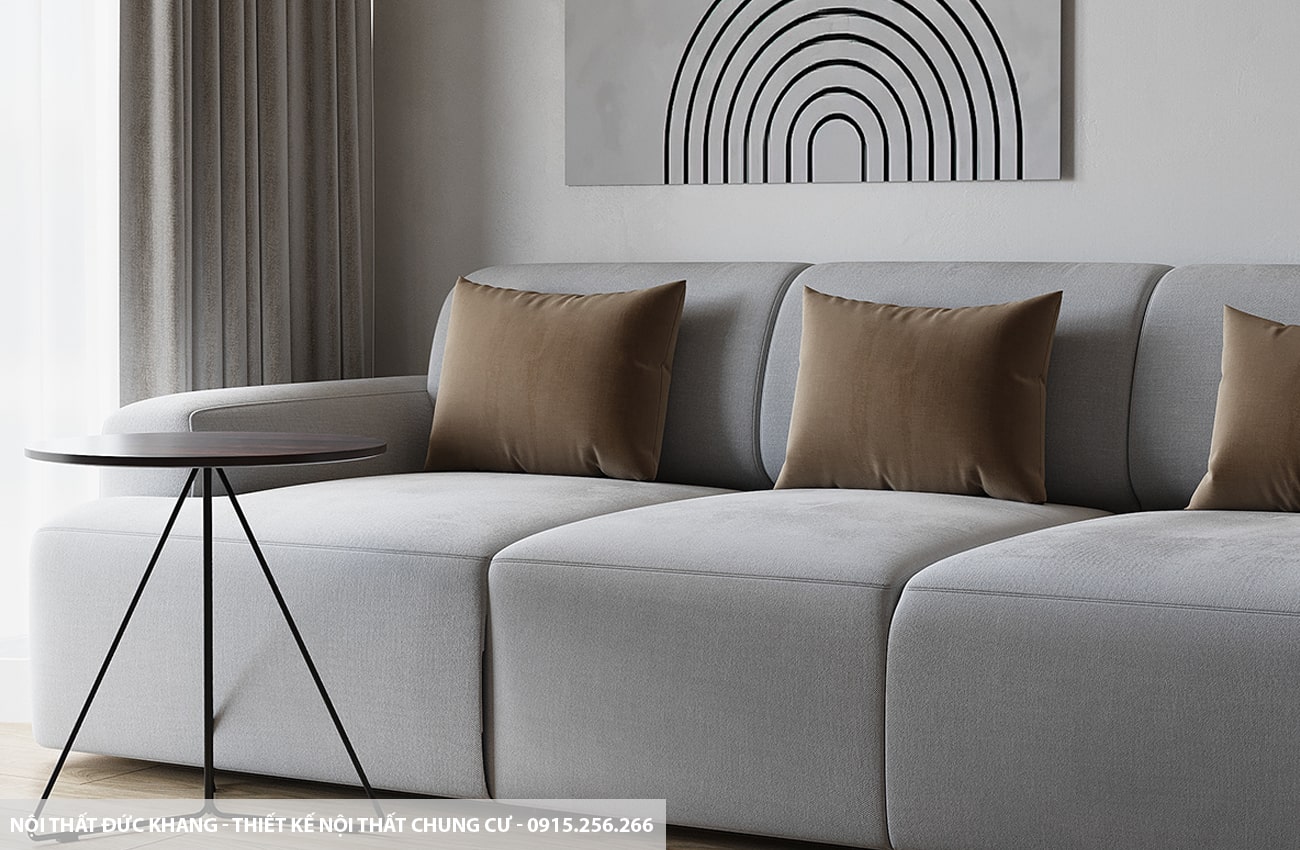 Mẫu 16: Thiết kế nội thất chung cư diện tích 78m2 – 2 phòng ngủ