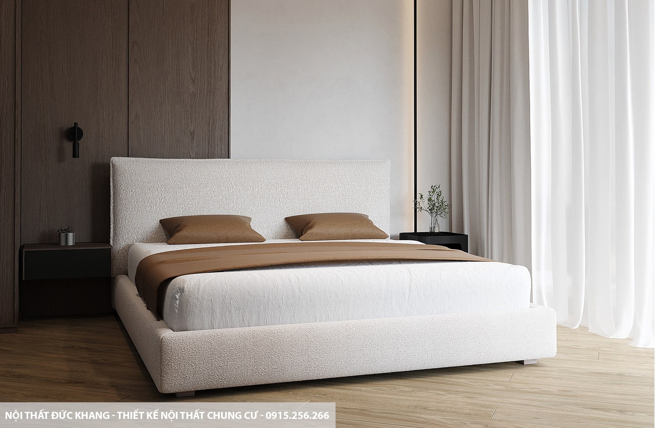 Mẫu 16: Thiết kế nội thất chung cư diện tích 78m2 – 2 phòng ngủ