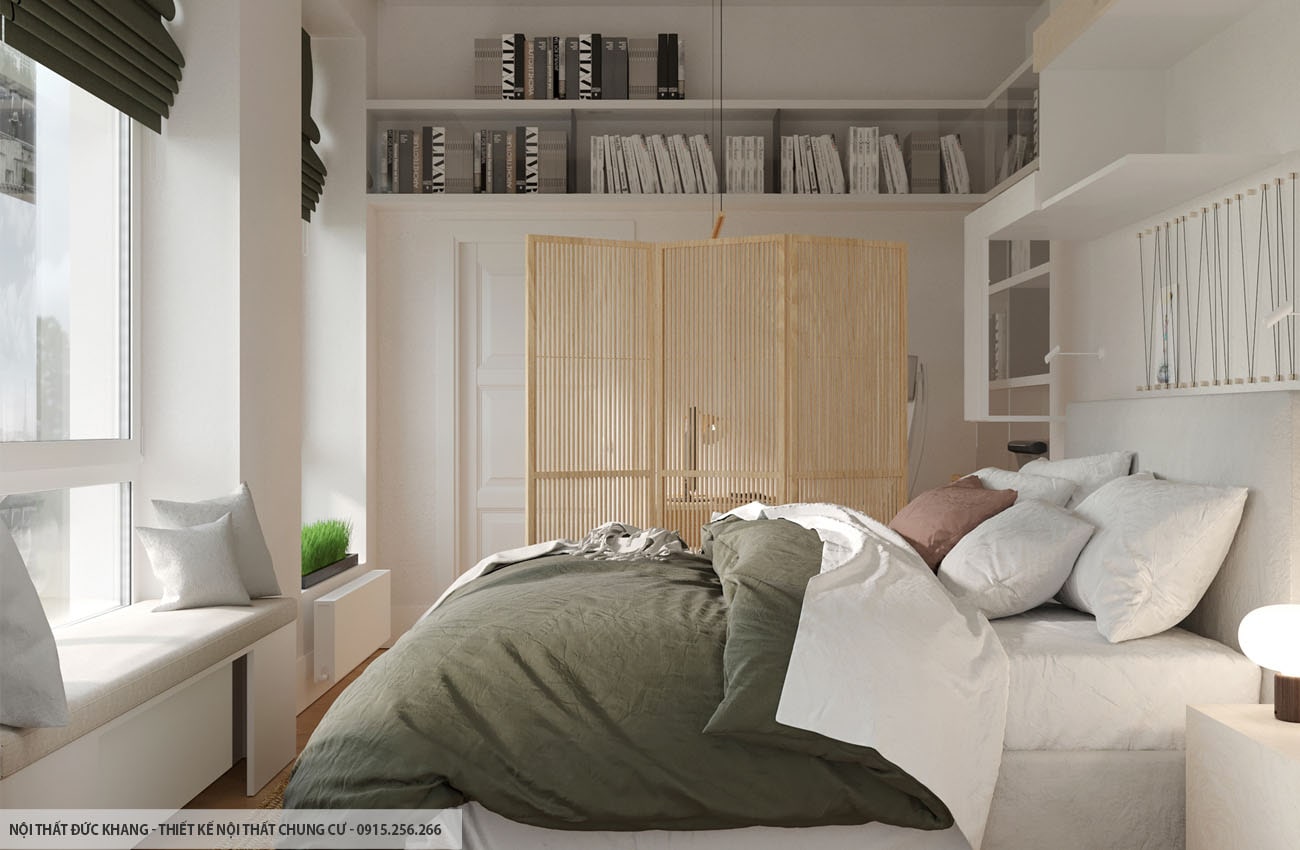 Mẫu 18: Thiết kế nội thất chung cư diện tích 85m2 – 3 phòng ngủ