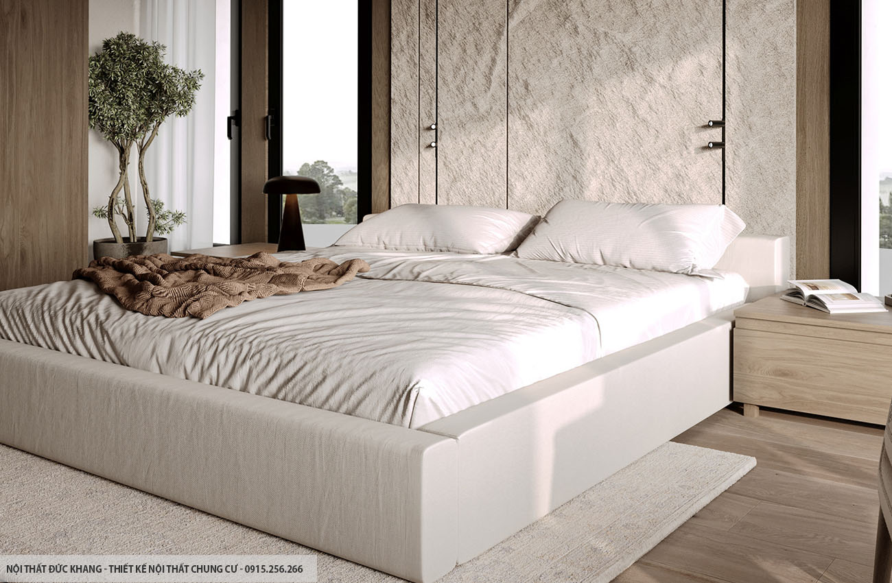 Mẫu 21: Thiết kế nội thất chung cư diện tích 95m2 – 3 phòng ngủ