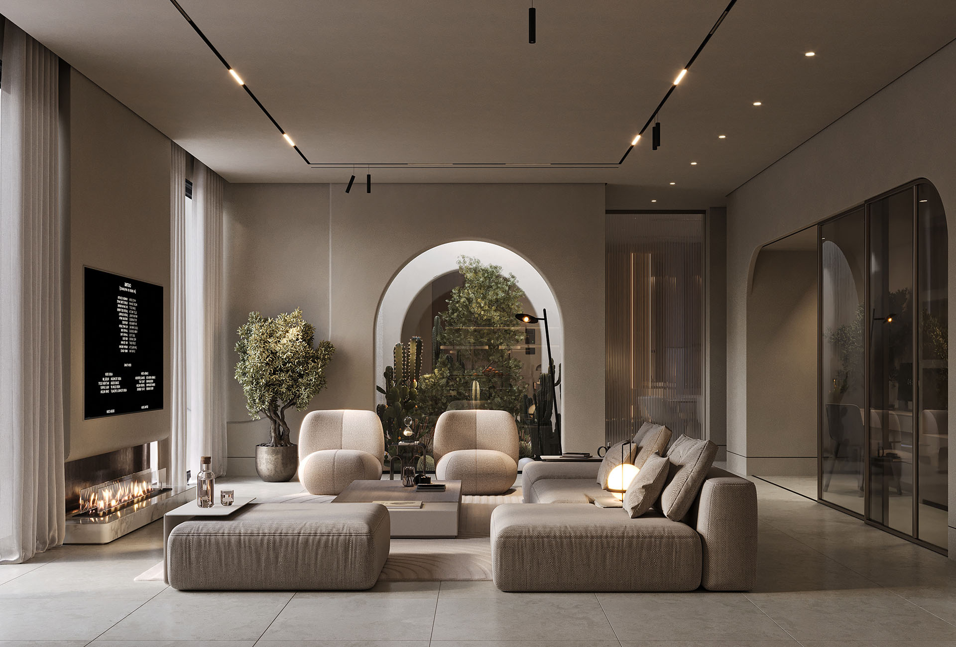 Mẫu nội thất phòng khách chung cư đẹp, phong cách, sang trọng