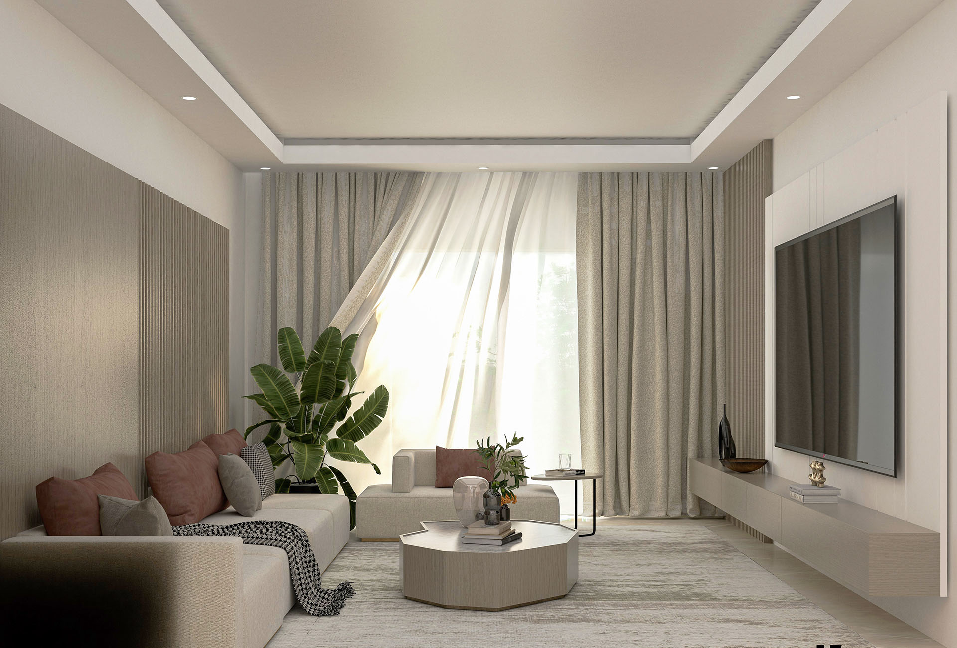 Mẫu nội thất phòng khách chung cư đẹp, phong cách, sang trọng