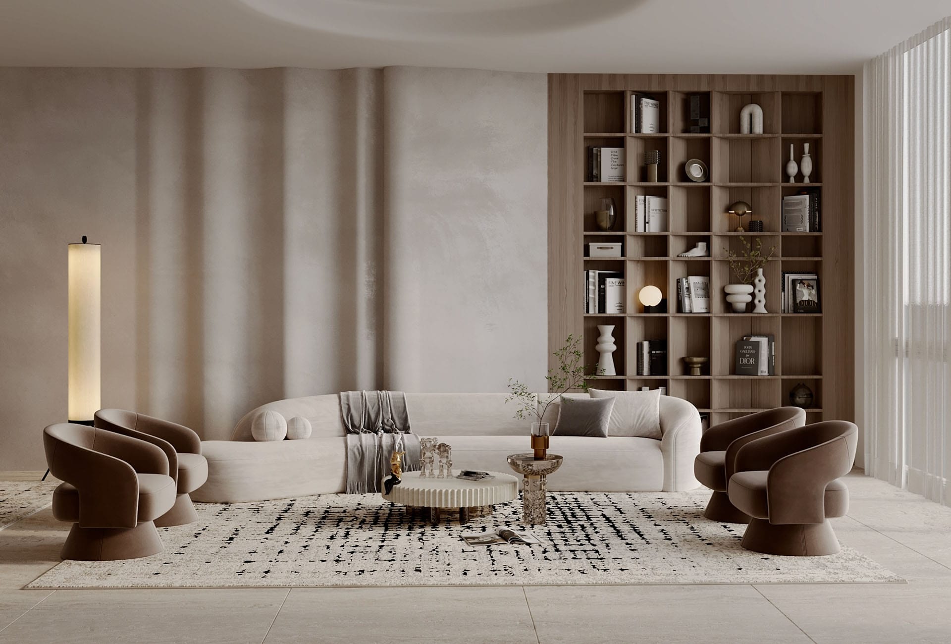 Mẫu nội thất phòng khách chung cư đẹp, phong cách, sang trọng