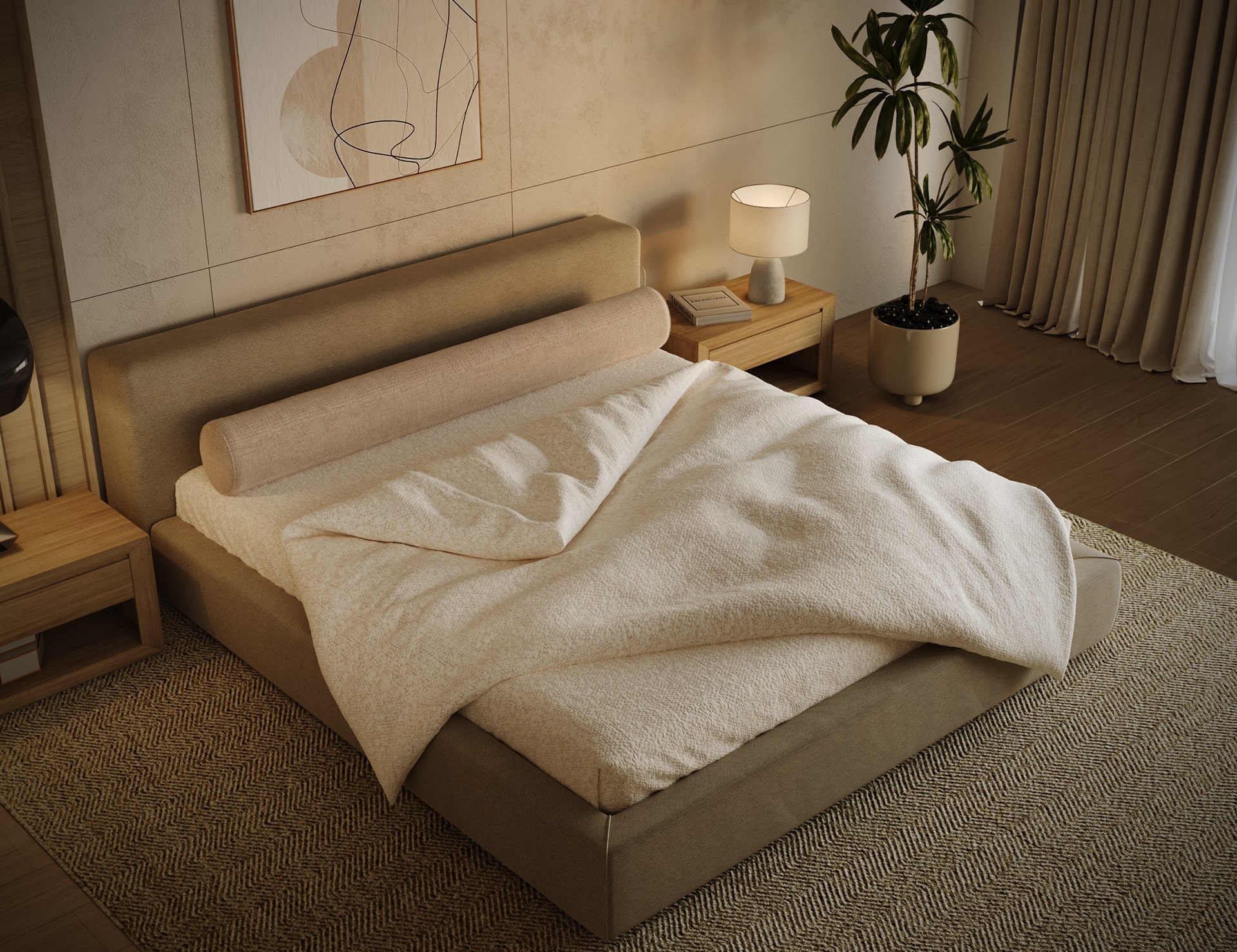 Mẫu phòng ngủ nội thất chung cư đẹp, hiện đại, sang trọng