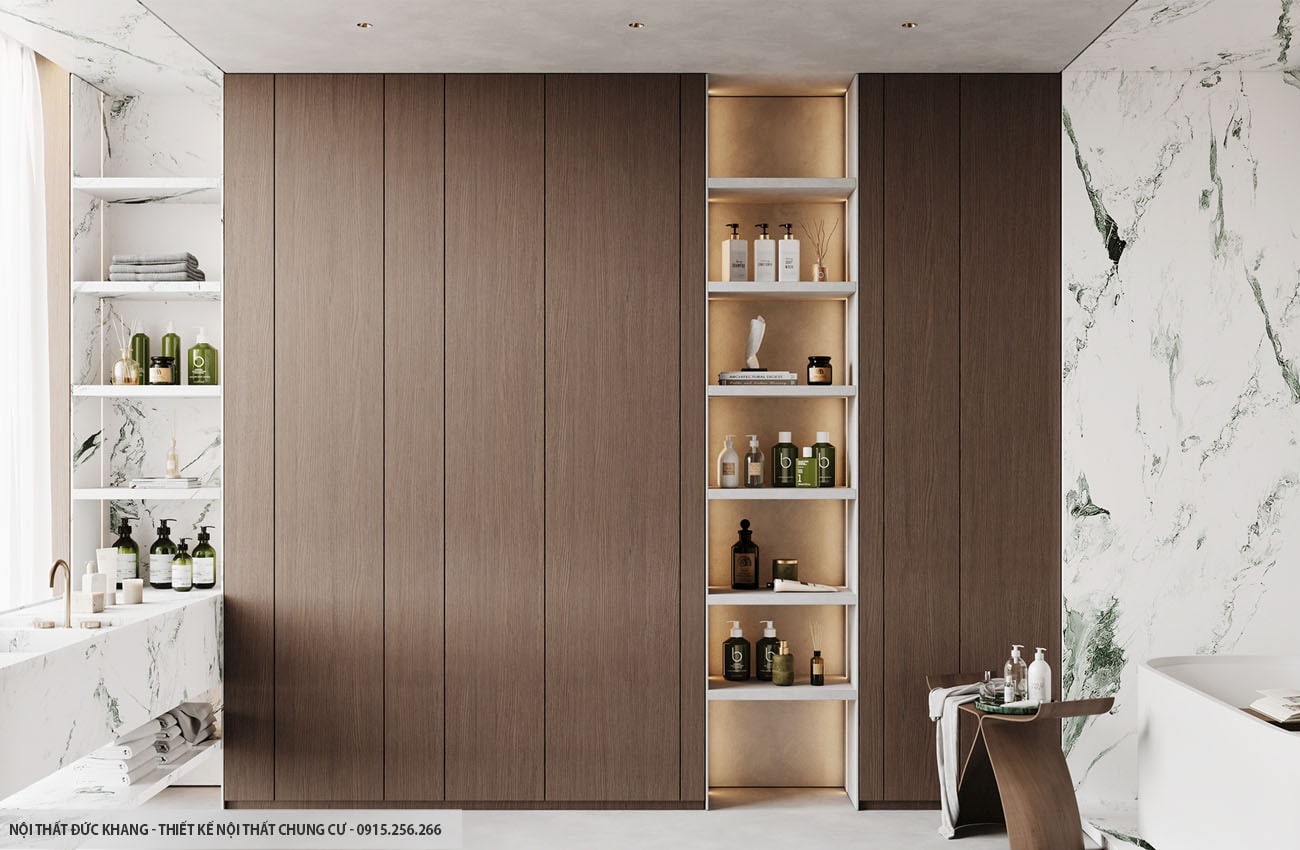 Thiết kế nội thất nhà vệ sinh – nhà tắm cho chung cư