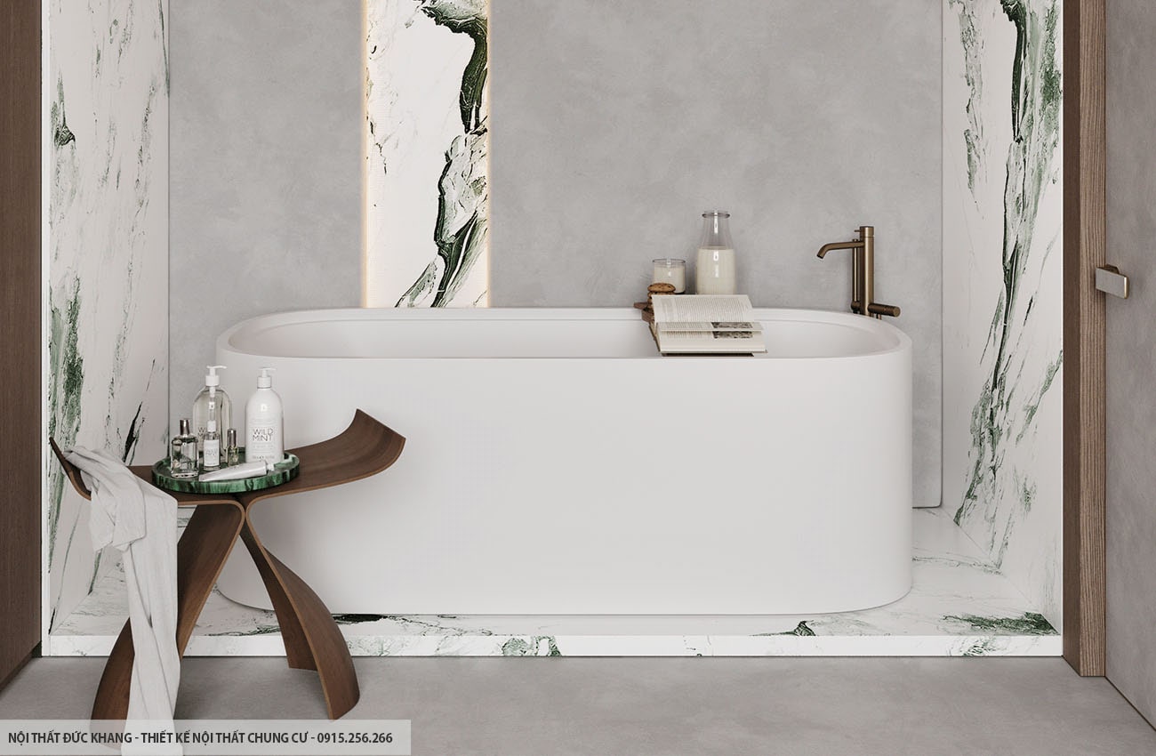 Thiết kế nội thất nhà vệ sinh – nhà tắm cho chung cư
