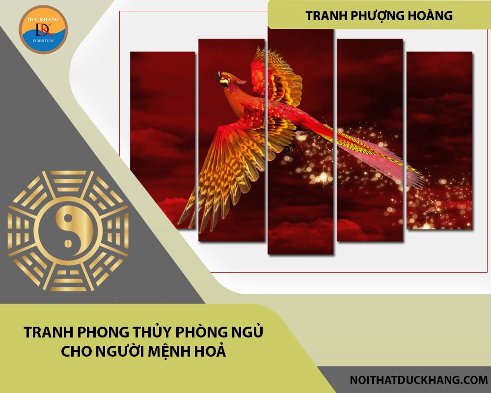 Tranh phong thủy phòng ngủ cho người mệnh Hoả Tranh phong thủy phòng ngủ cho người mệnh Hoả