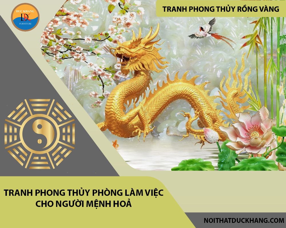 Tranh phong thủy phòng làm việc cho người mệnh Hoả Tranh phong thủy phòng làm việc cho người mệnh Hoả