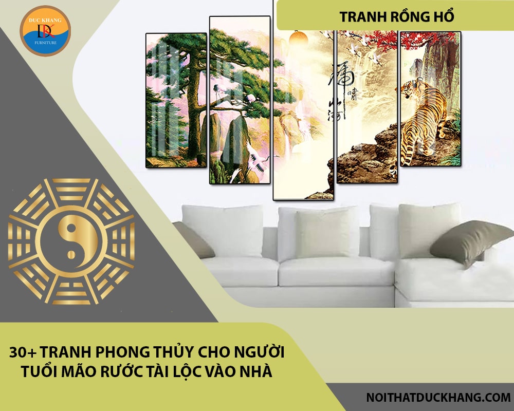 30+ Tranh phong thủy cho người tuổi Mão rước tài lộc vào nhà