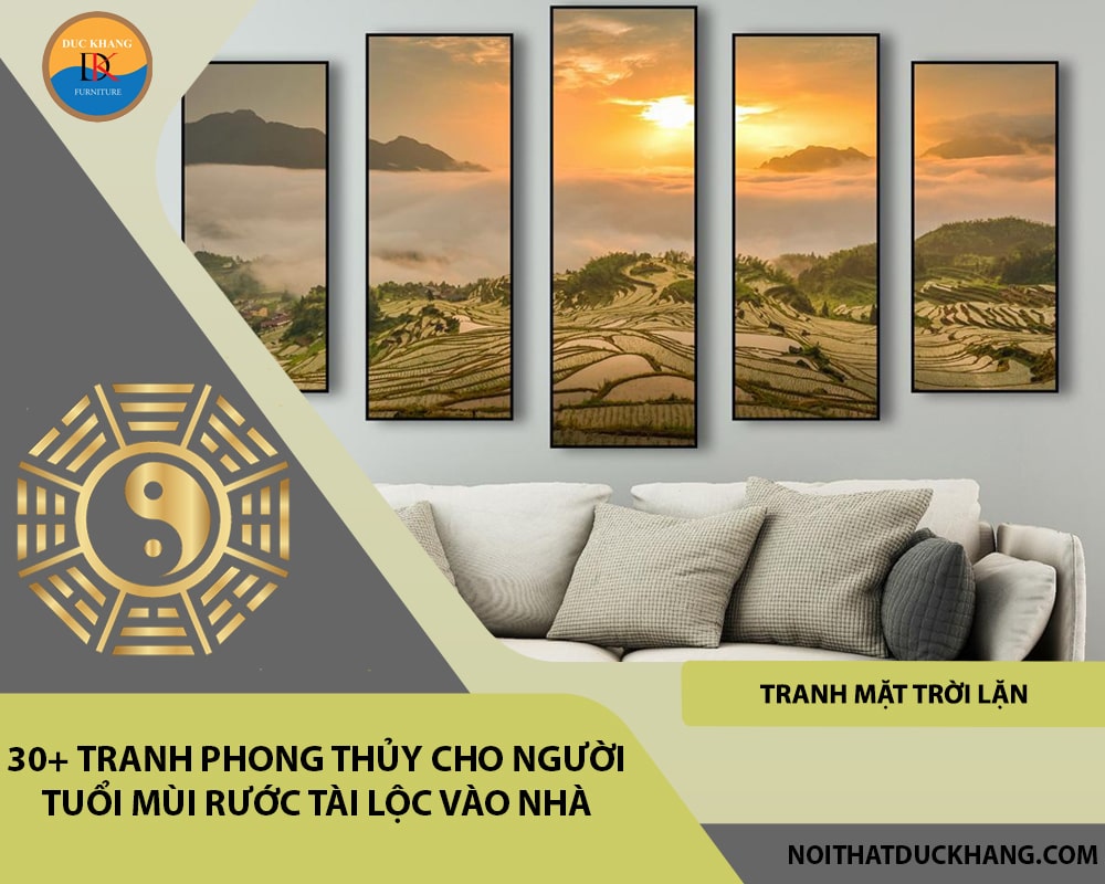 30+ Tranh phong thủy cho người tuổi Mùi rước tài lộc vào nhà