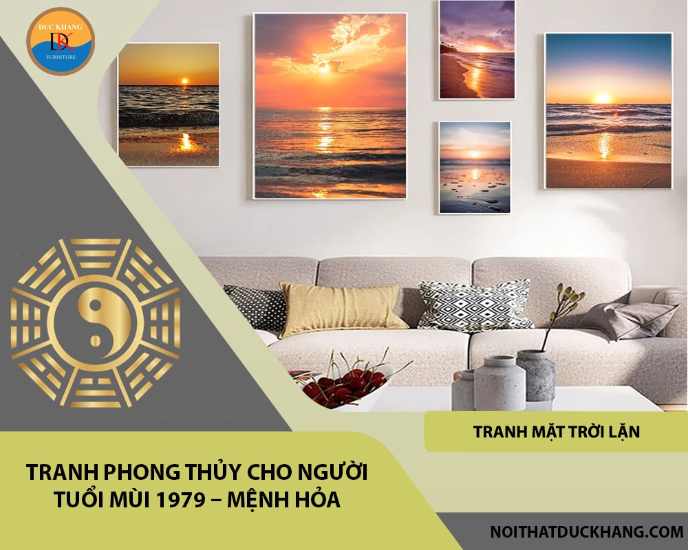 Tranh phong thủy cho người tuổi Mùi 1979 – Mệnh Hỏa