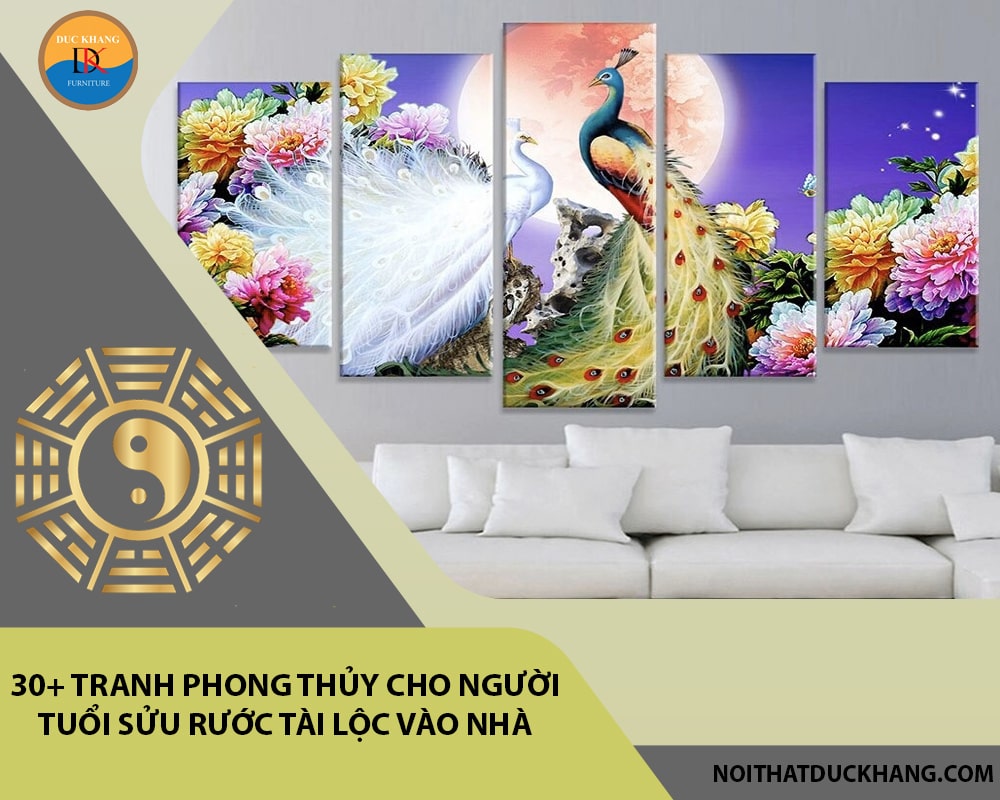 30+ bức tranh phong thủy cho người tuổi Sửu rước tài lộc vào nhà