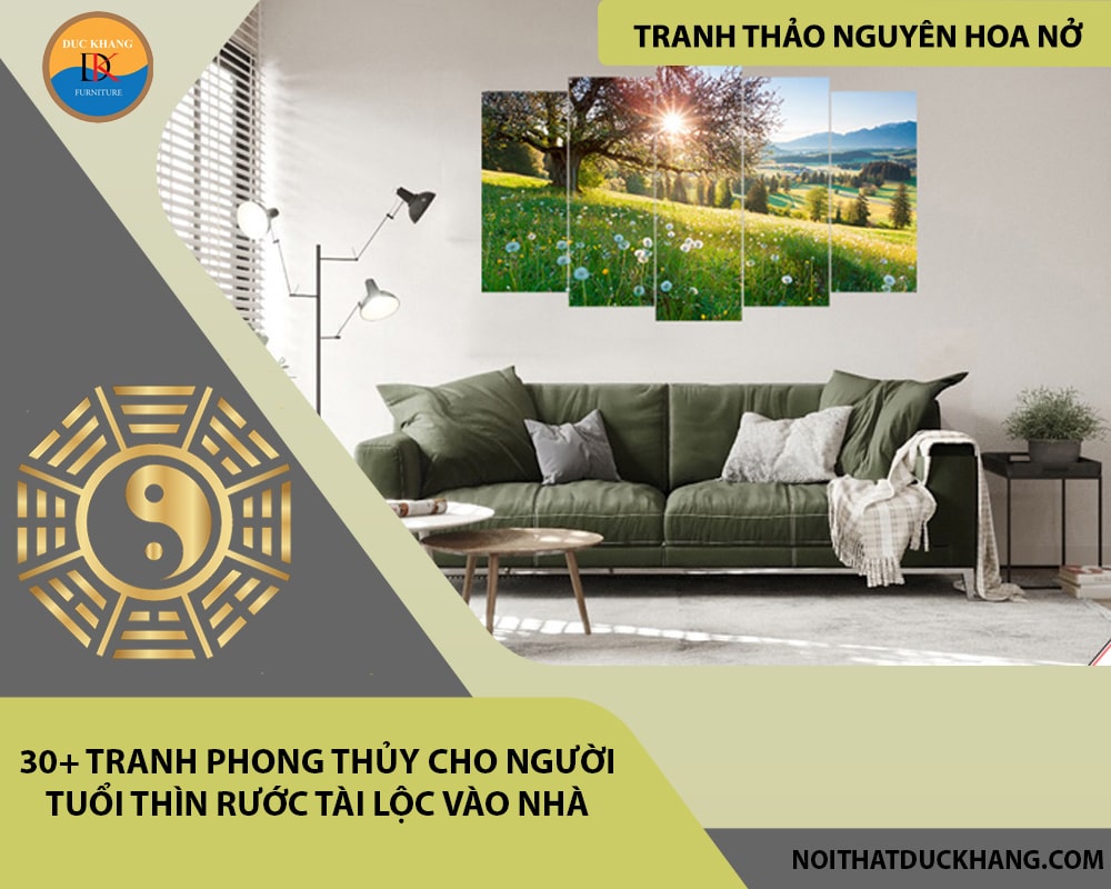 30+Tranh phong thủy cho người tuổi Thìn rước tài lộc vào nhà