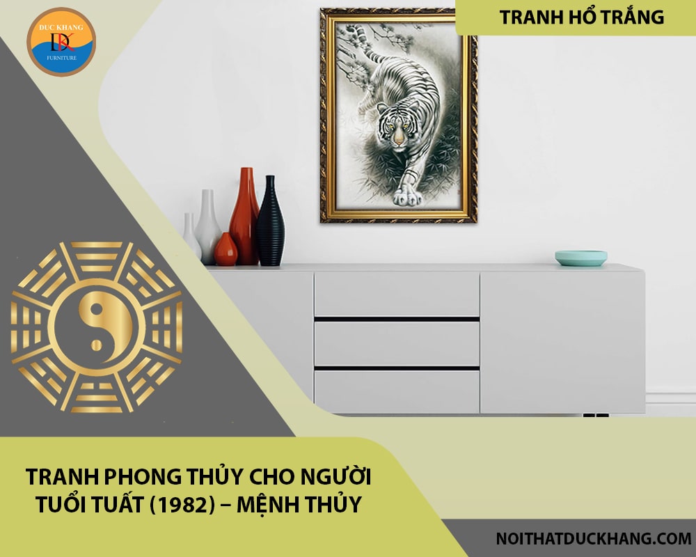 Tranh phong thủy cho người tuổi Tuất (1982) – Mệnh Thủy