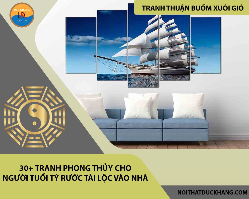 30+ Tranh phong thủy cho người tuổi Tý rước tài lộc vào nhà