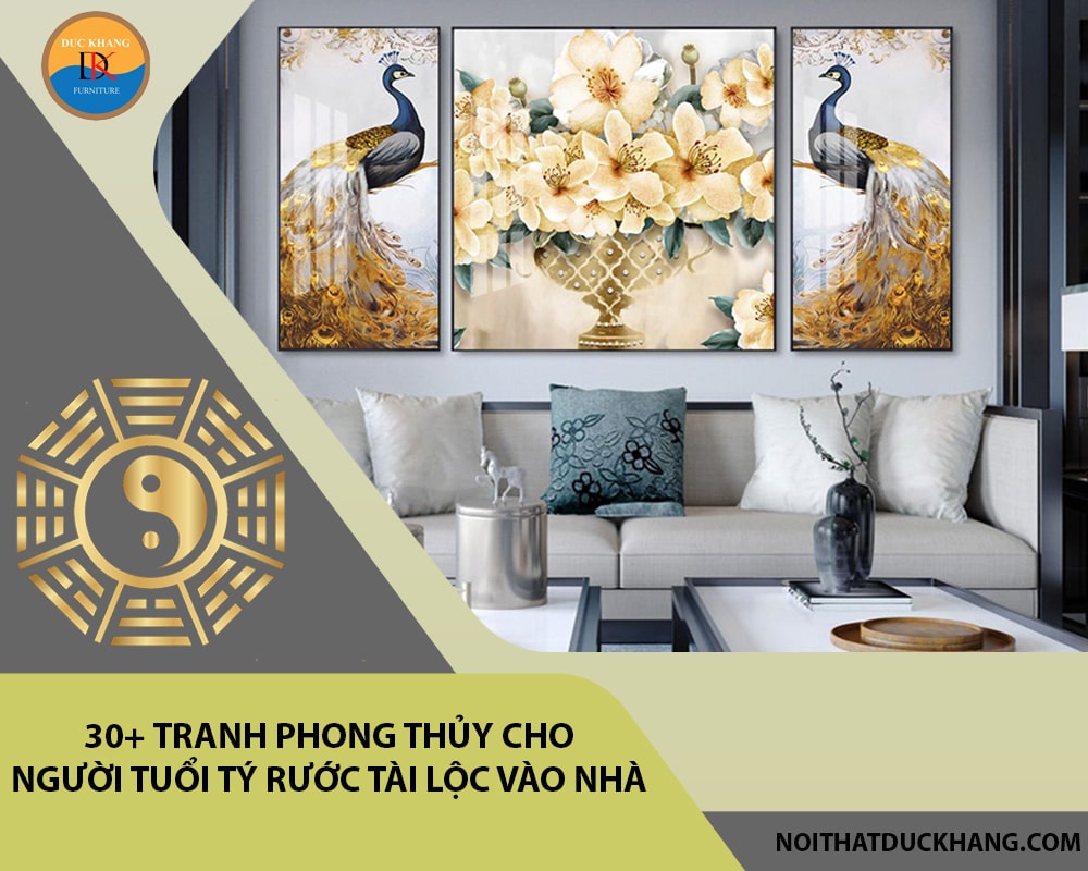 30+ Tranh phong thủy cho người tuổi Tý rước tài lộc vào nhà