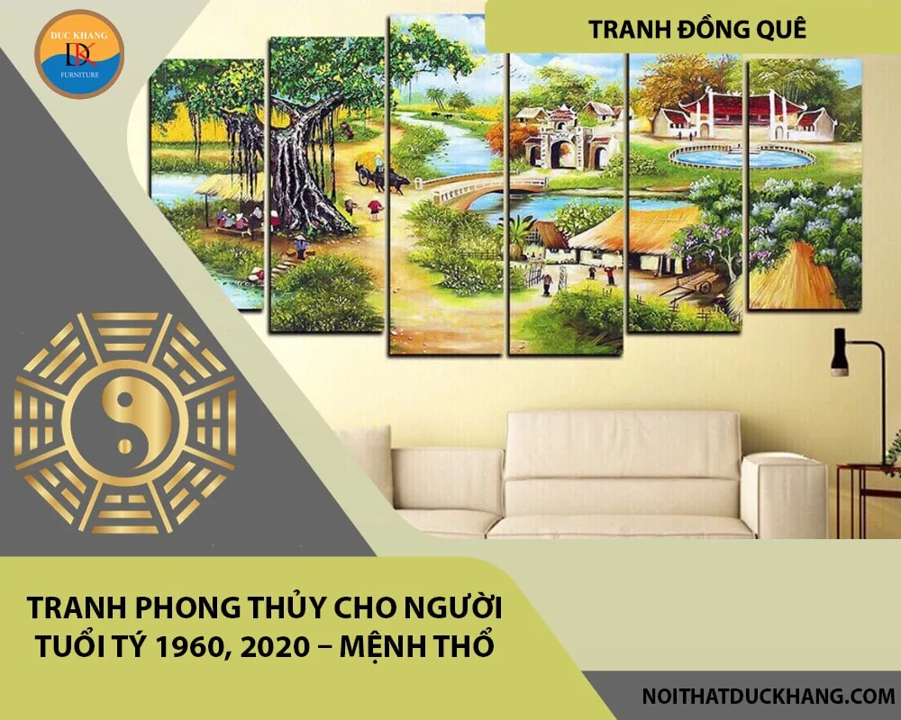 Tranh phong thủy cho người tuổi Tý 1960, 2020 – Mệnh Thổ Tranh phong thủy cho người tuổi Tý 1960, 2020 – Mệnh Thổ