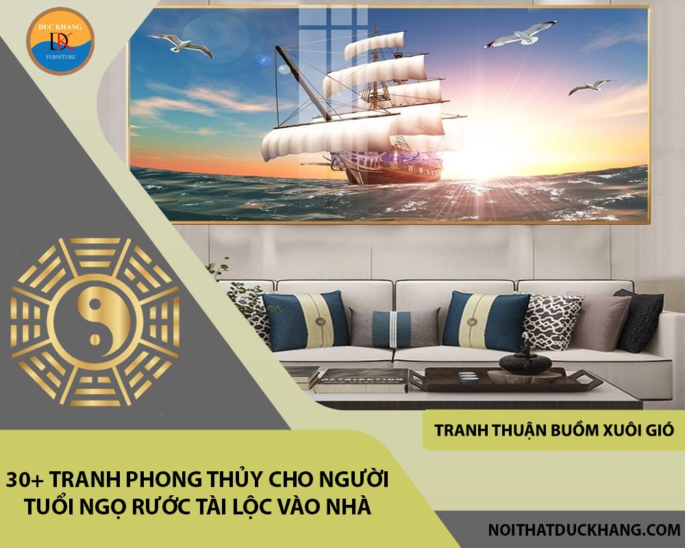 30+ Tranh phong thủy cho người tuổi Ngọ rước tài lộc vào nhà