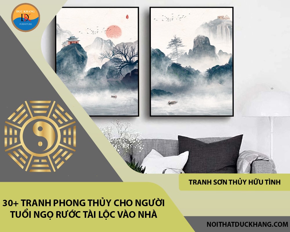 30+ Tranh phong thủy cho người tuổi Ngọ rước tài lộc vào nhà