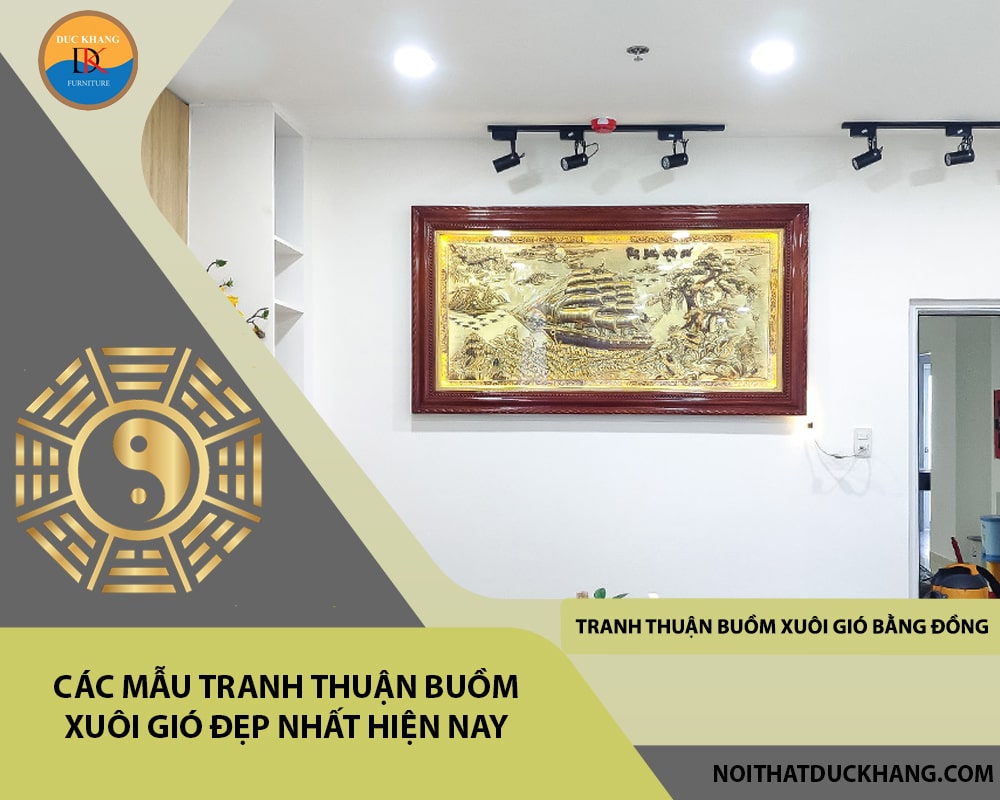 Tranh thuận buồm xuôi gió bằng đồng