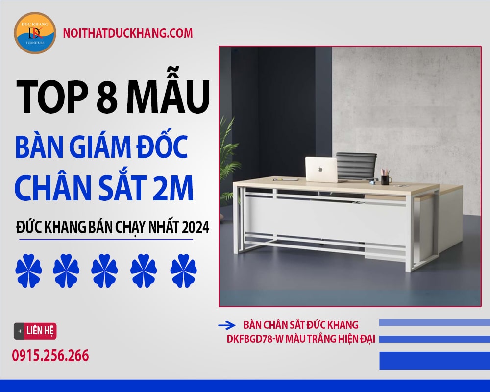 Bàn chân sắt Đức Khang DKFBGD78-W màu trắng hiện đại