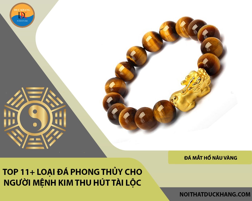 Top 11+ loại đá phong thủy cho người mệnh Kim thu hút tài lộc 