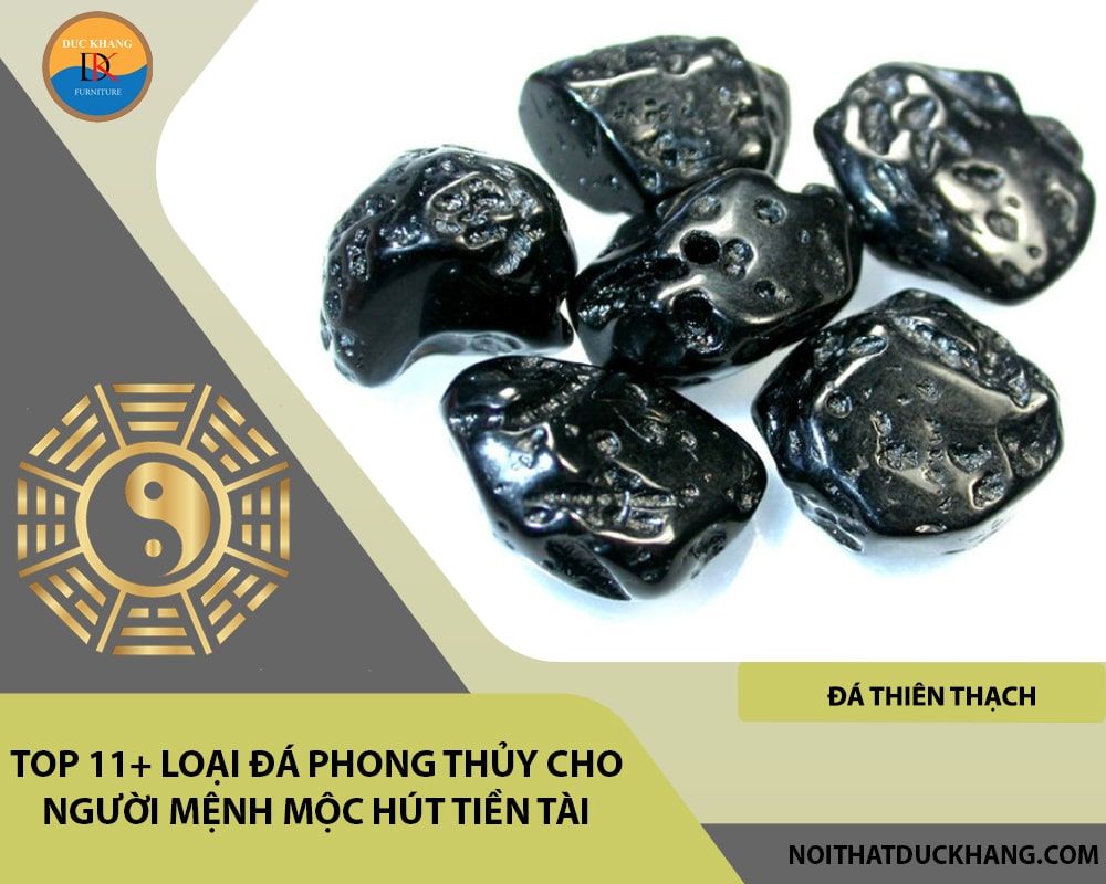 Top 11 đá phong thủy dành cho người mệnh Mộc - Đá thiên thạch