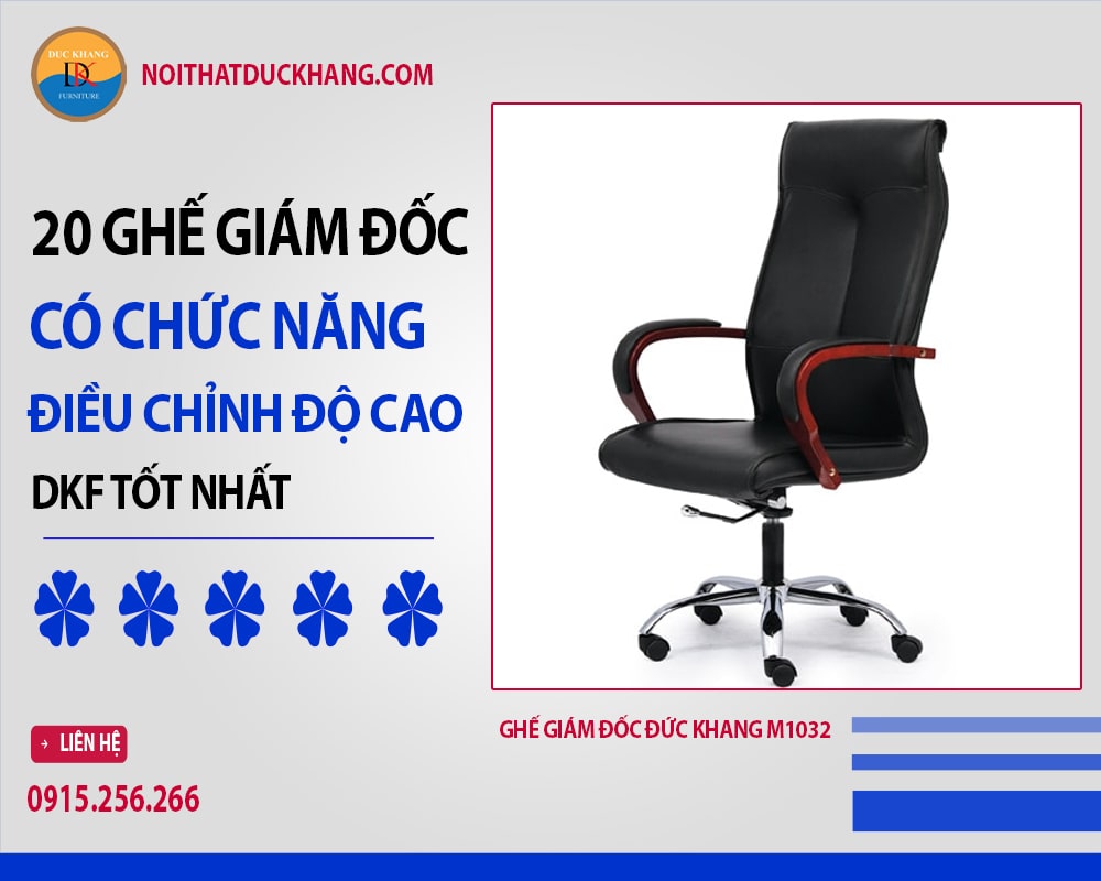 Ghế giám đốc Đức Khang M1032