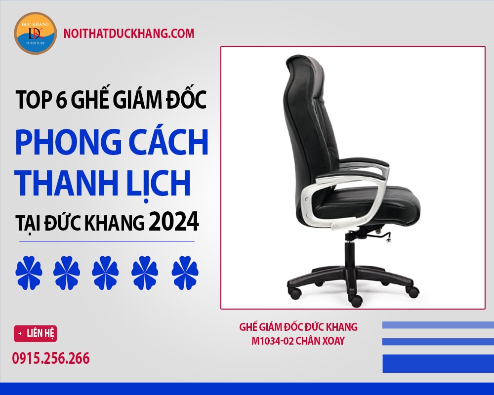 Ghế giám đốc cao cấp M1034-02